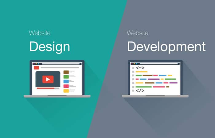 تفاوت طراحی سایت با توسعه سایت