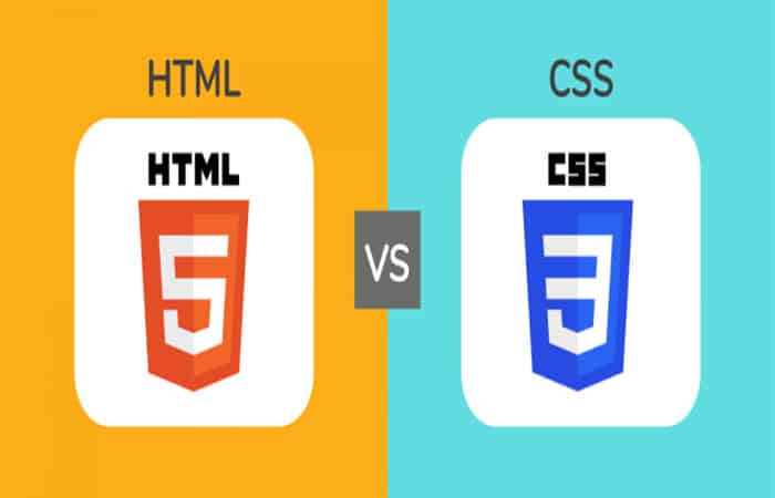 مقایسه html و css